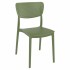 ISP129 Lucy Mid Century Modern Stacking Resin Restaurant Commercial Hospitality Side Chair